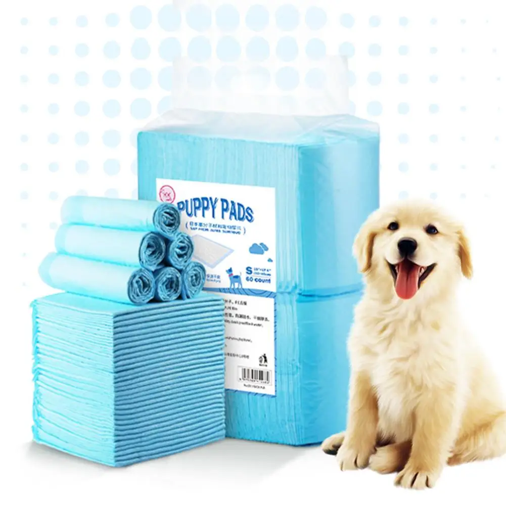 60 шт. KKPETS пеленка для животных абсорбирующие лотки обучения щенков