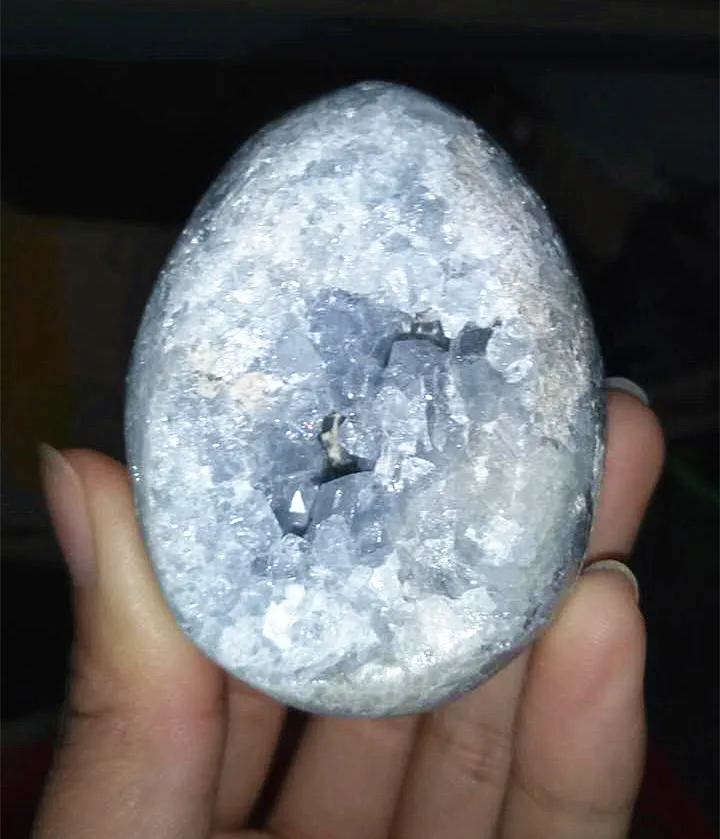 beautiful celestine geode egg unicorn party mariage souvenir wedding favors and gifts | Дом и сад