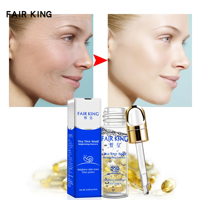 Новая ярмарка KING Чай дерево Гиалуроновая кислота Улитка растительный экстракт