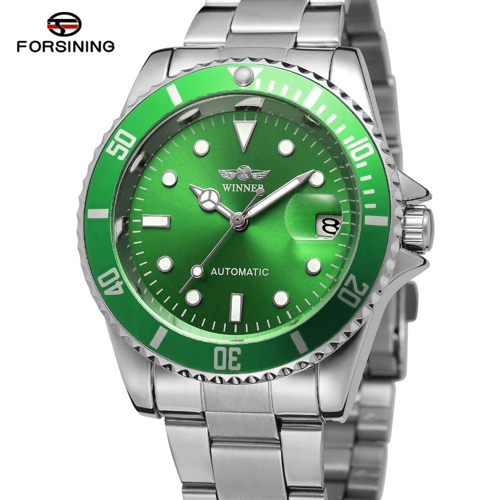 WINNER мужские часы Топ люксовый бренд автоматические механические всемирно