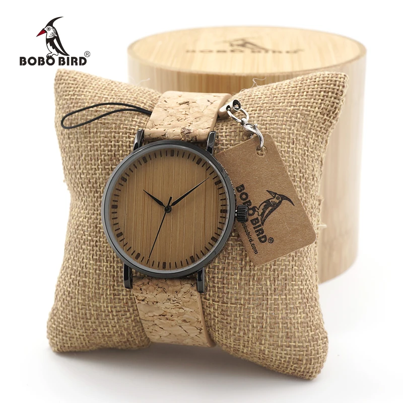 Часы BOBO BIRD мужские и женские винтажные дизайнерские Роскошные деревянные