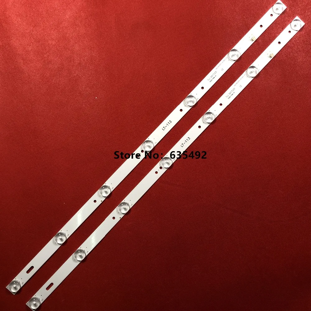 598 мм 3PCSLED Подсветка полоса 7 лампы для JVC 32 ''ТВ HL 00320A28 0701S 05 04 A2 A3 LED 32D8 LT 32DE75 180.DT0