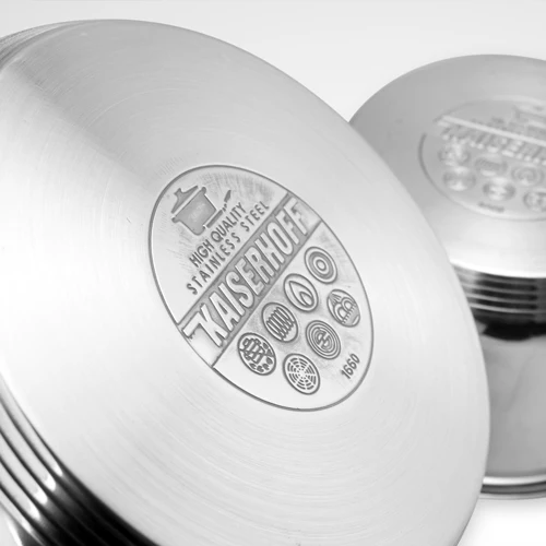 Инструменты для приготовления пищи 12 шт. из нержавеющей стали 18/10 набор посуды