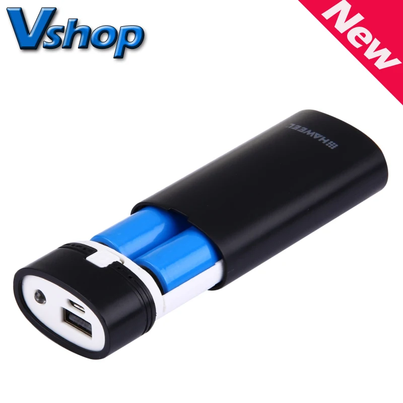 Аккумулятор HAWEEL DIY power Bank Shell Box 2x18650 портативный аккумулятор с USB выходом и