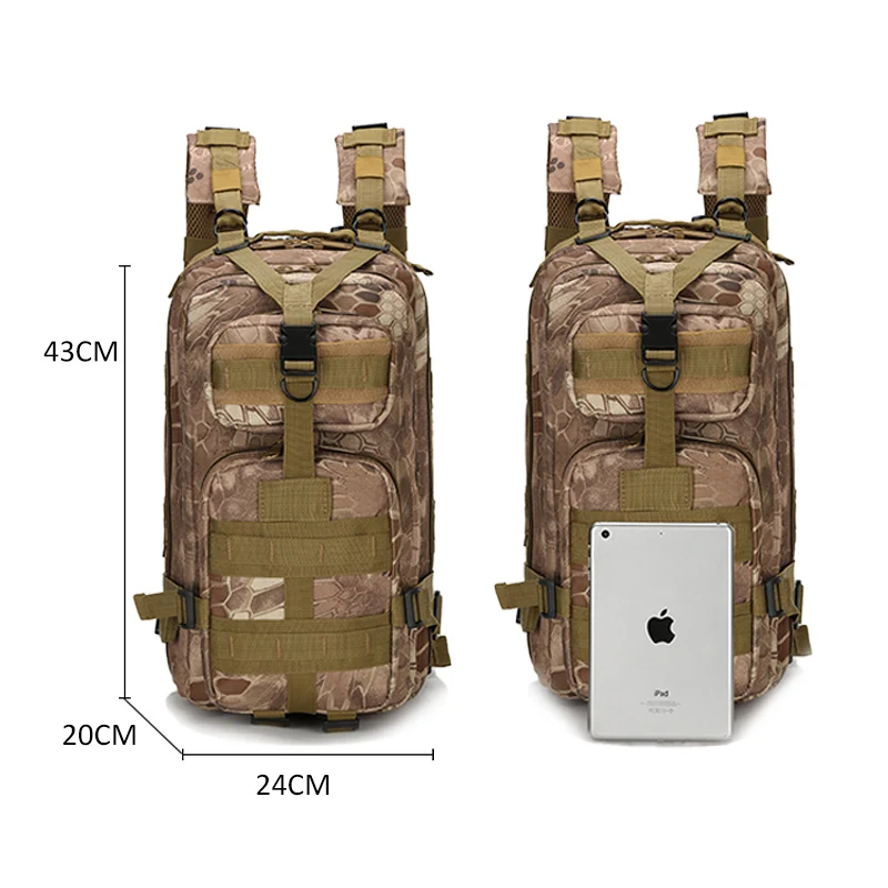 Военный тактический рюкзак для мужчин и женщин камуфляжная дорожная армейская