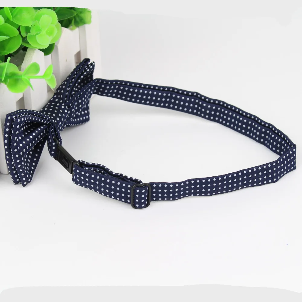 Галстук бабочка в горошек для мальчиков галстук домашних животных с собаками и