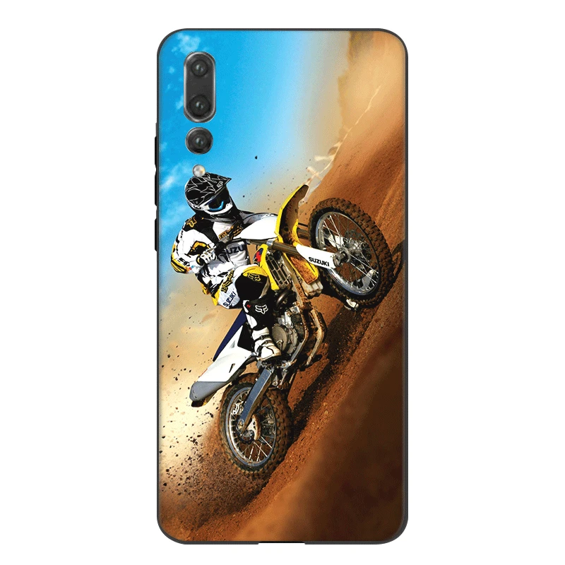 Mobile Phone Case For Huawei Y5 Y6 Y7 Y9 Prime Mate 10 20 Pro Nova 2i 3i 2 3 4 Lite Cover Motocross Dirtbikes Free Style | Мобильные