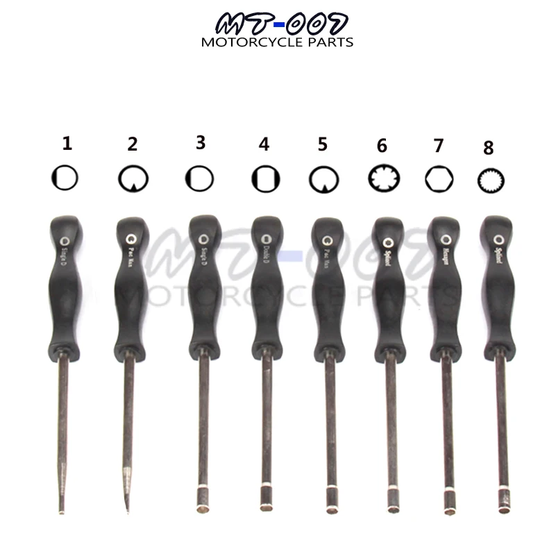 

New Carburetor Adjustment Tool Pac Man / Single D /Double D/Hexagon Hex Socket / 21-Teeth Splined / 7-Teeth Splined Screwdriver