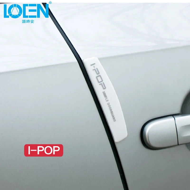 

4pcs Thicken Car Door Anti-collision sticker Edge Guards Molding Strip Scratch Protector Silica gel Car Door Protection Sticker