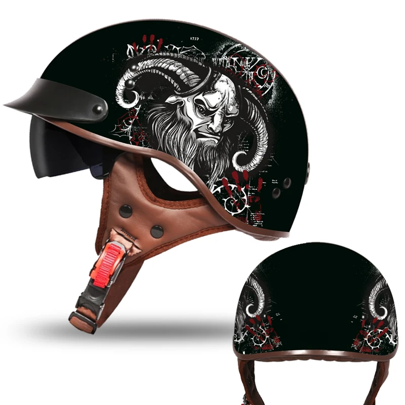 AIS Новинка casco capacetes мотоциклетный шлем Ретро винтажный для мотокросса шлемы