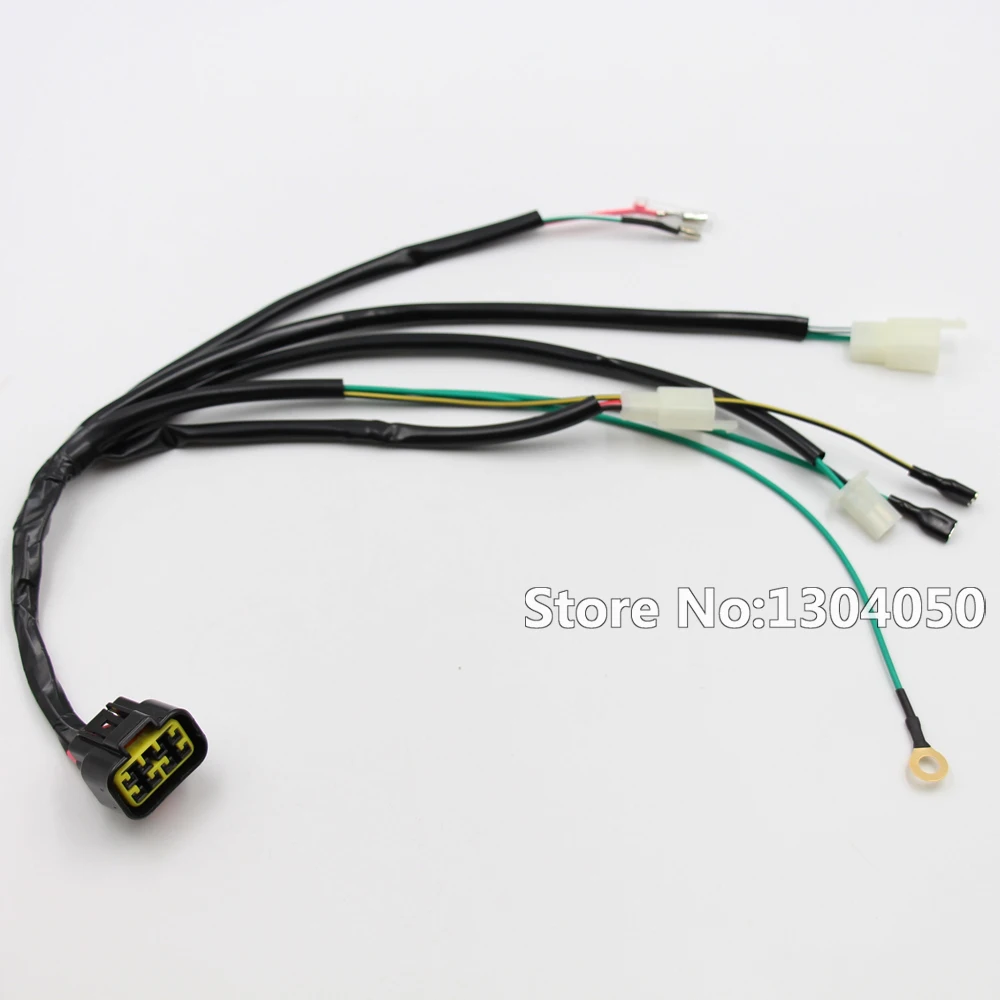 Электропроводка Kick Start двигатель жгут проводов ткацкий станок LIFAN W150cc ZS ZHONGSHEN 155cc