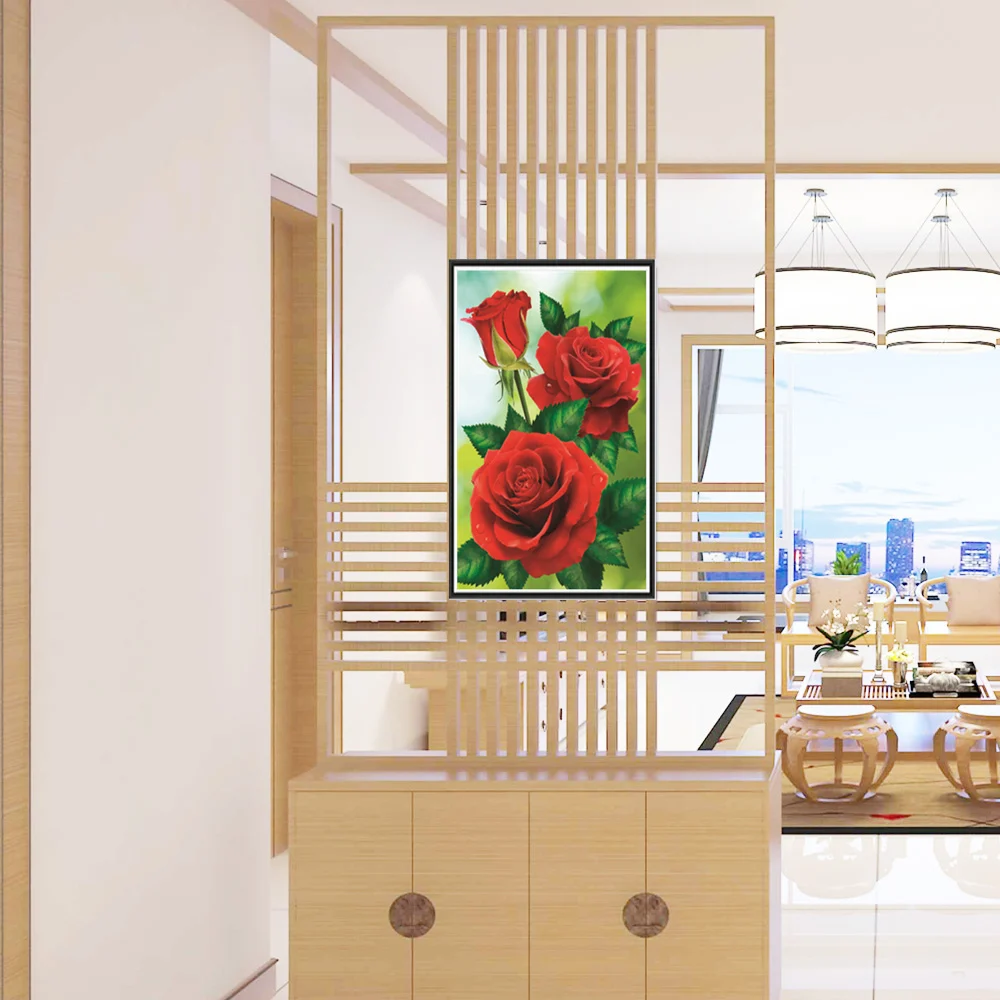 Алмазная живопись 5d своими руками цветы вышивка крестом алмазная картина стразы