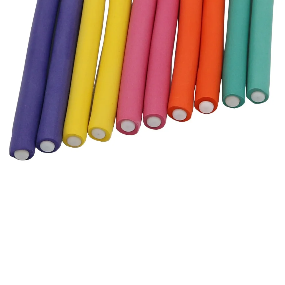 Плойка для завивки волос 30 шт./компл. гибкие стержни мягкая пенопластовая плойка