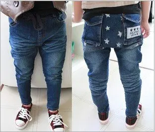 2012 new style baby boys jeans star design girls 6 pieces a lot free shipping | Детская одежда и обувь