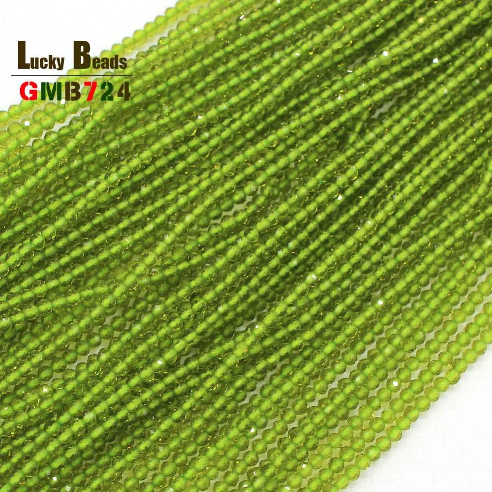 Бусины небольшого размера с гранями 2 мм | Украшения и аксессуары