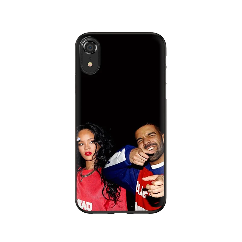Rihanna Drake Мягкий силиконовый чехол для телефона чехол для iPhone 5 5S SE 6 6s 7 8 Plus X XR XS Max 11 Pro Max - Цвет: B12