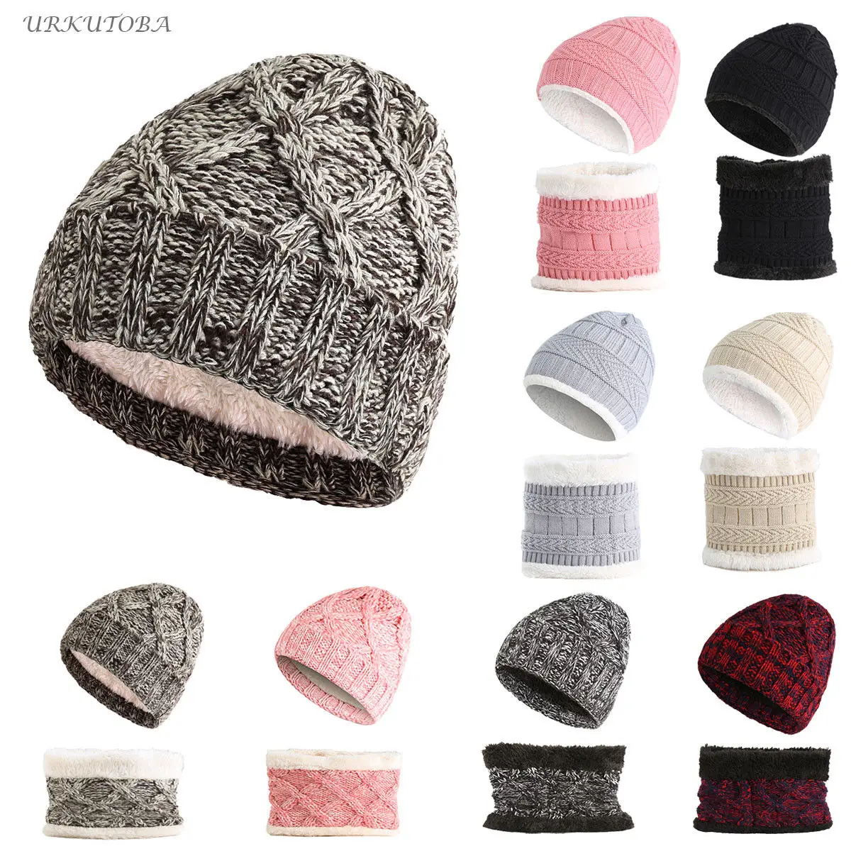 Комплект из 2 предметов детские шапки для маленьких мальчиков и девочек Простой