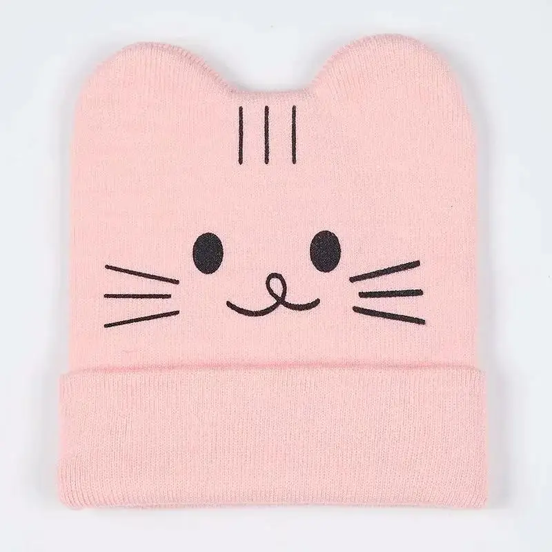 MAXMESSY симпатичный комплект для новорожденной девочки детская вязаная шапка шарф