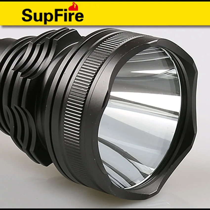 Online Potente Linterna Para Arma LED De Alta Calidad 10W Gris Recargable CREE XML2 T6 1100 Lúmenes Antorcha Exterior De Caza, Lámpara De Deporte Senderismo