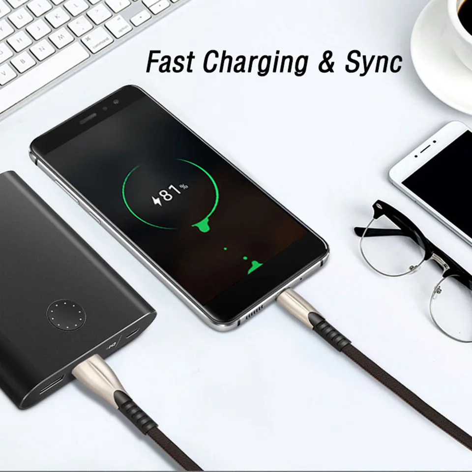Кабель Usb Type C 3m 2m 1m usbc 3 1 кабель для быстрой зарядки Cabo Tipo Tipe Huawei Samsung S10 + A50 Xaiomi Mi 9