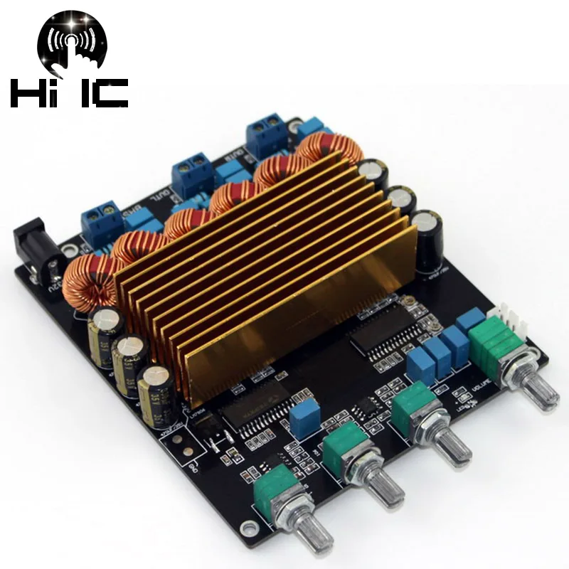 STA508 2.1 класса d высокая Мощность Hi Fi стерео аудио цифровой усилитель доска 160 Вт 80 *