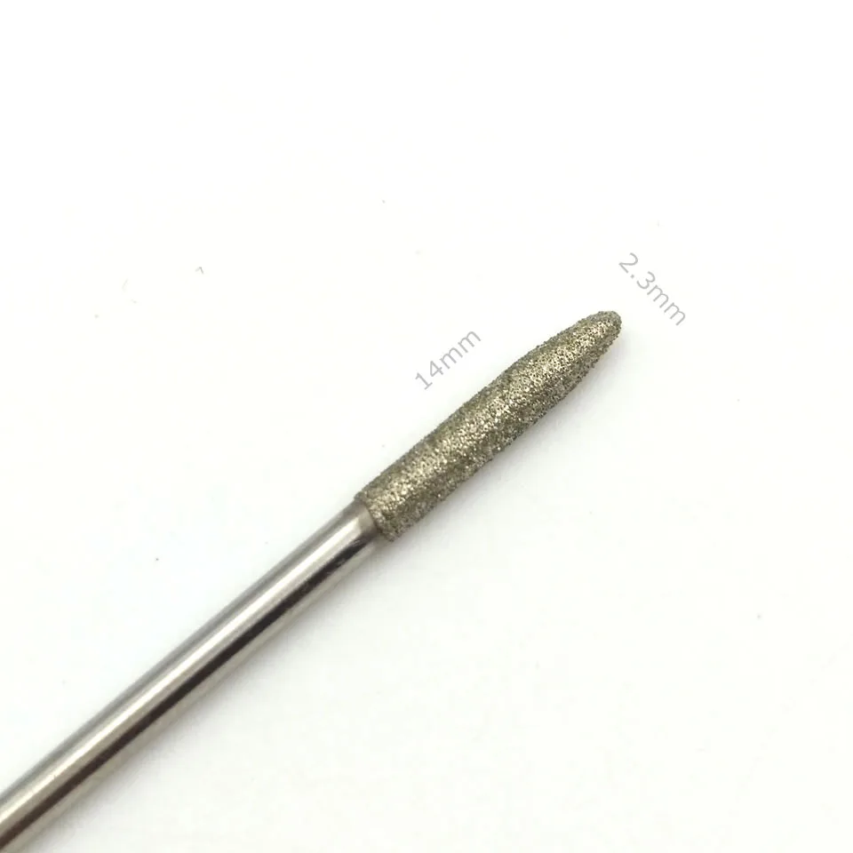 HYTOOS Алмазная фреза ногтей дрель небольшое сверло Маникюр фрезы педикюра