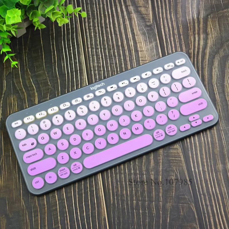 Силиконовый чехол для клавиатуры защитная пленка logitech K380 K 380 Bluetooth клавиатура