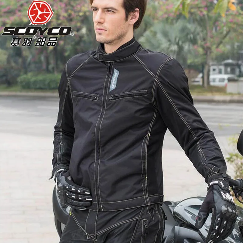 Мотоциклетная куртка SCOYCO брюки с сеткой локомотив одежда для мотоцикла защитой CE