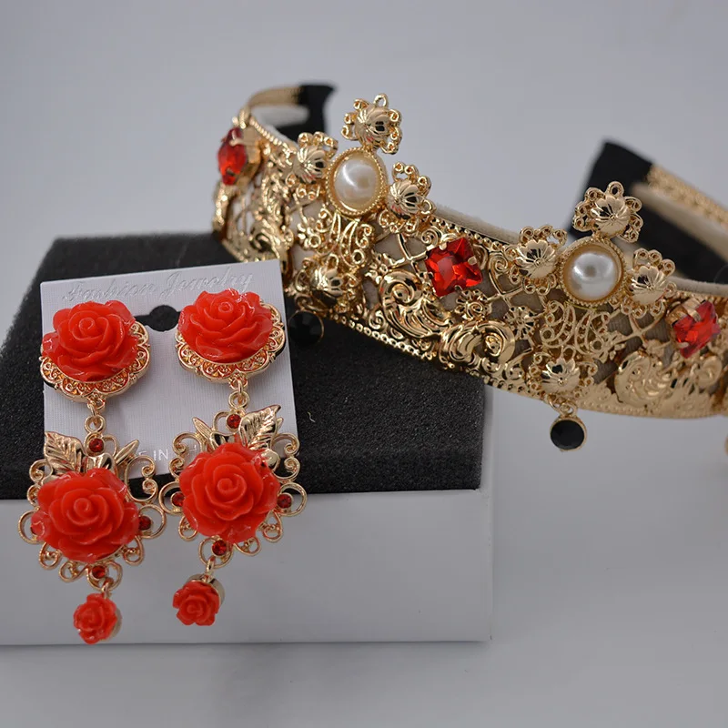 2017 кружевная лента для волос в стиле барокко невесты полностью из