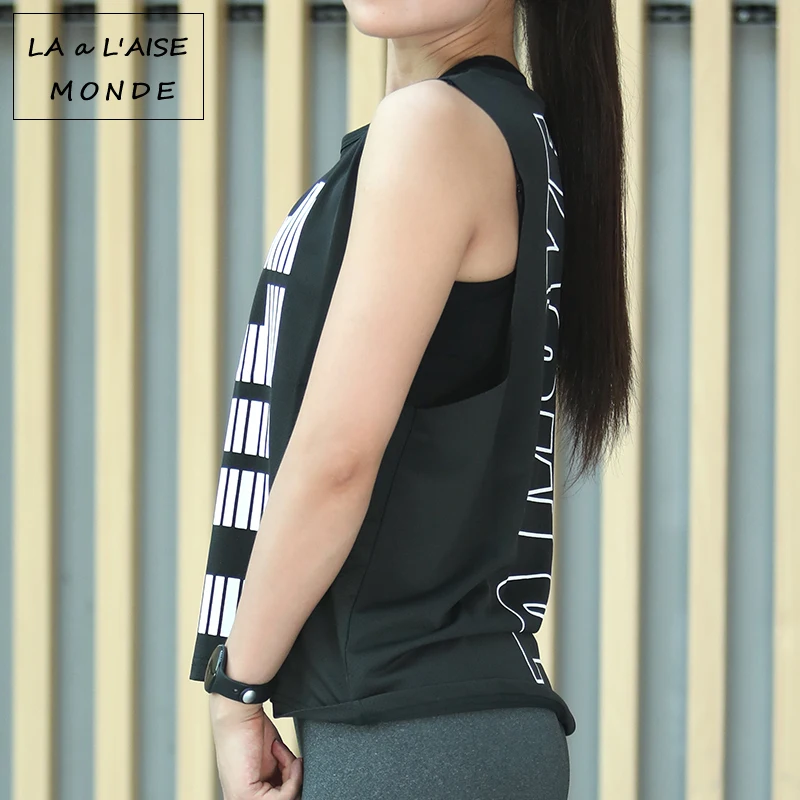 Спортивный топ Фитнес Для женщин рукавов футболки топы Майка-топ Running Костюмы