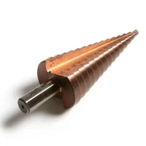 Новое большое ступенчатое сверло M35 HSS-Co с треугольным хвостовиком и несколькими отверстиями 4-32 мм