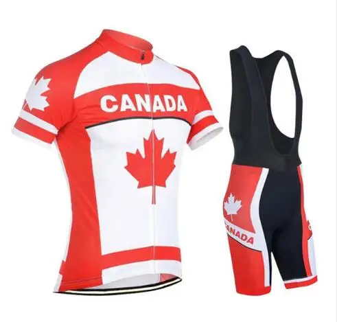 Канада Мужская красная одежда для велоспорта Джерси mtb велосипедная ropa de ciclismo