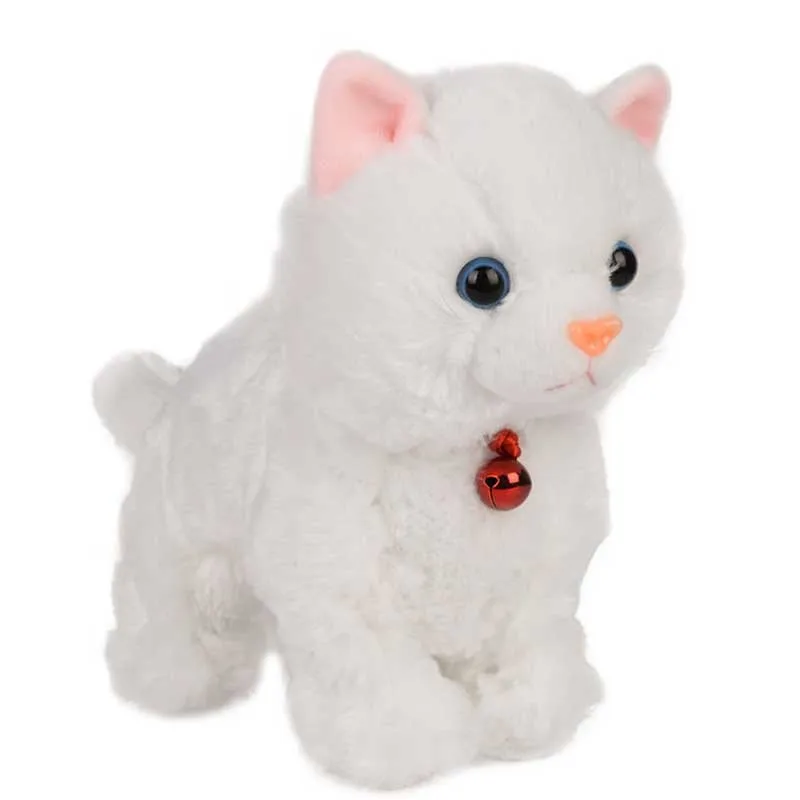 Игрушки электронные домашние животные звуковое управление коты кошка лающая