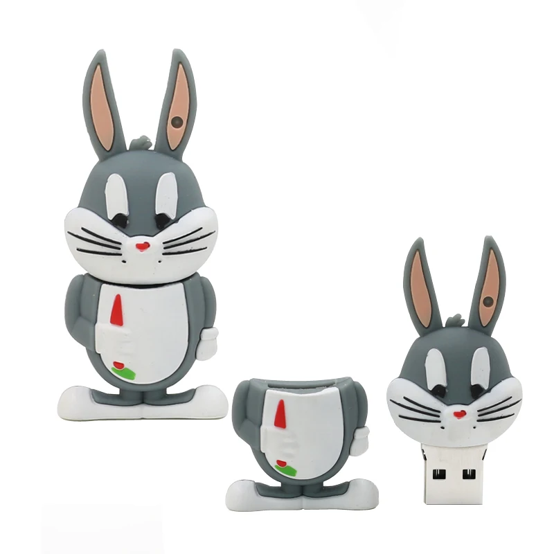USB флеш накопитель в виде кролика 4 64 Гб|USB флэш-накопители| |