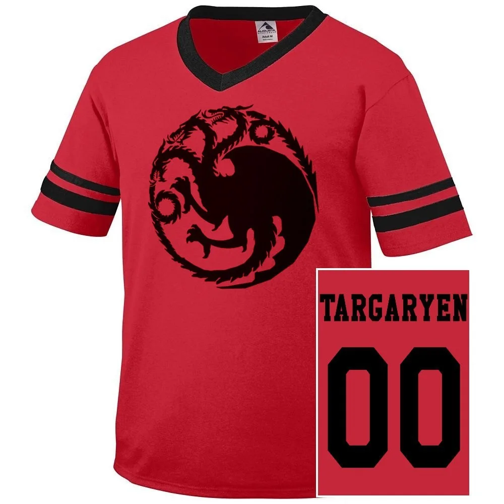 Наряжать лето осень Футболки Игра престолов печать Direwolf Топы корректирующие