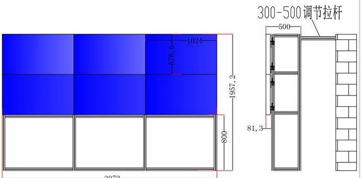 4k дисплей Samsung lg DID LED LCD tft TV panel 46 47 55 дюймов дюймовая видеостена (рамка 10 мм яркость