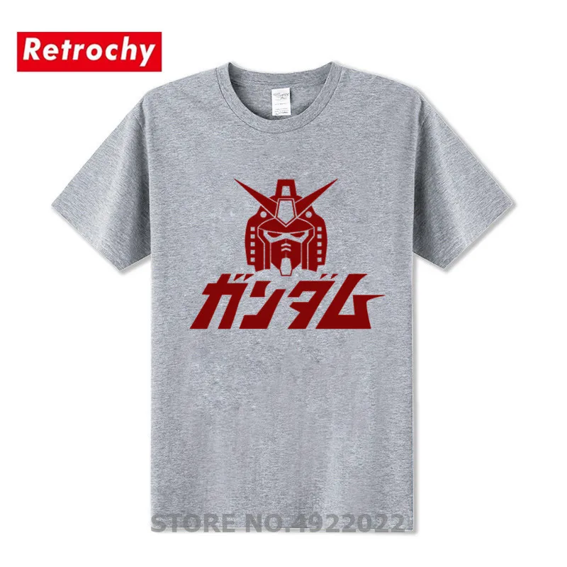 Крутая футболка с принтом робот Гандам RX-78-2 самурайский потрясающая Мужская Harajuku