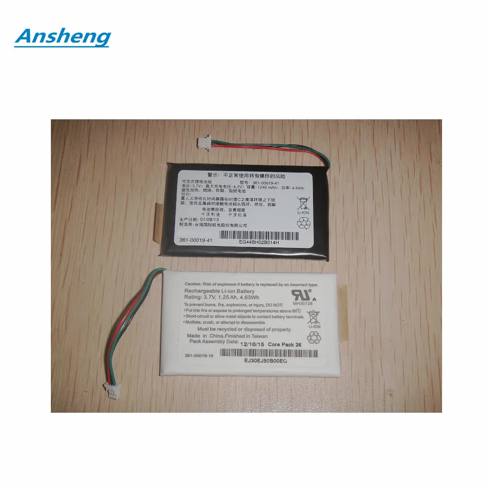 Оригинальный аккумулятор 3 7 В 1250 мАч 361 00019 40 11 для Garmin Nuvi 3590 3590LMT 700 ( провода) 710 710T