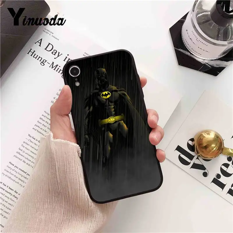 Чехол для телефона Yinuoda Marvel DC Deadpool Iron Man Spider-Man Thanos iPhone 8 7 6 6S 6Plus X XS MAX 5 5S SE XR 10 11 pro max |