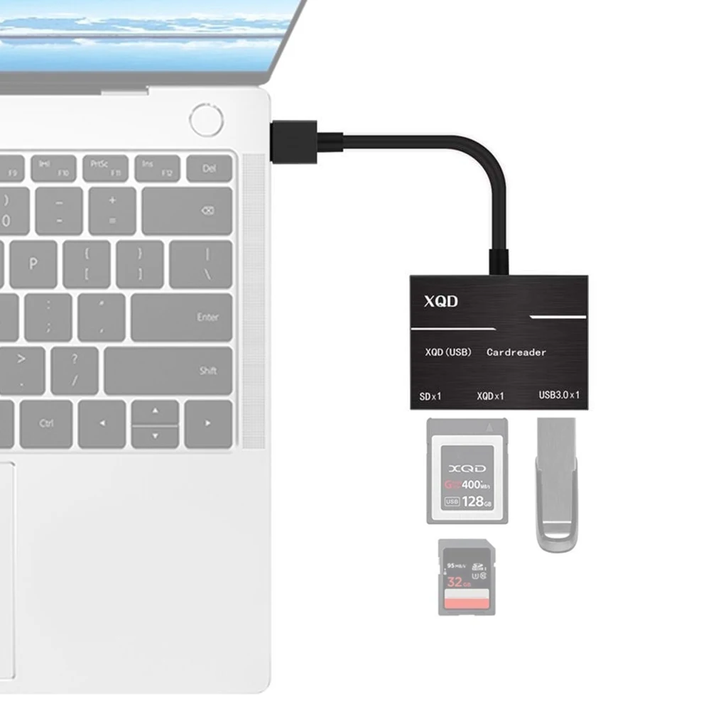 Алюминиевый сплав USB3.0/2 0 XQD Тип c Портативный флэш память высокой Скорость для sony G