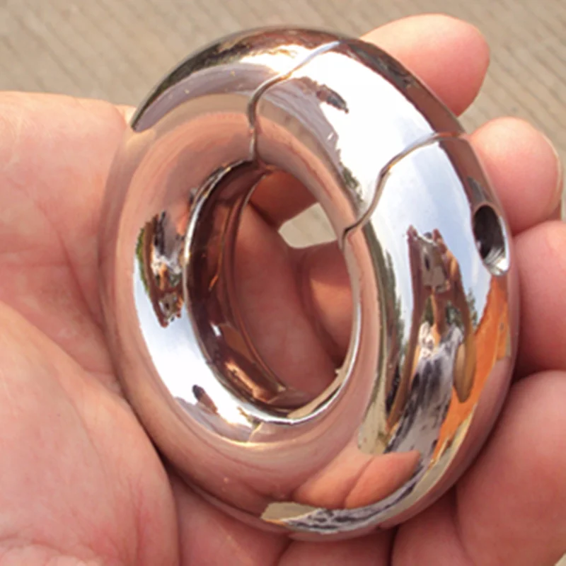Кольцо на пенис из нержавеющей стали 19 размеров|penis cock ring|chastity devicecock ring |
