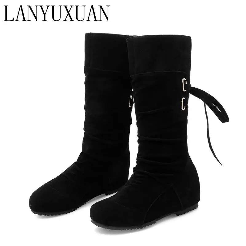 Большие размеры 34-52; стильные женские ботфорты до бедра; femininas; botas masculina zapatos mujer chaussure femme; 506