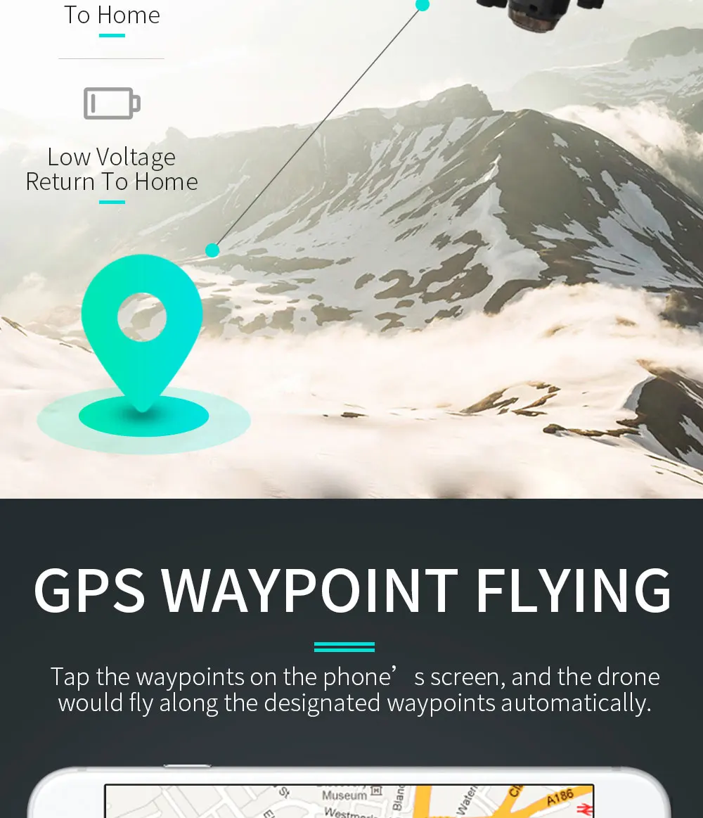 JJRC H78G 5G WiFi FPV 1080P широкоугольная HD камера gps двойной режим позиционирования складной Радиоуправляемый Дрон Квадрокоптер RTF Дрон с gps