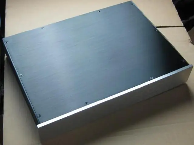 Полностью алюминиевый корпус усилителя/предусилителя/корпус ЦАП/корпус