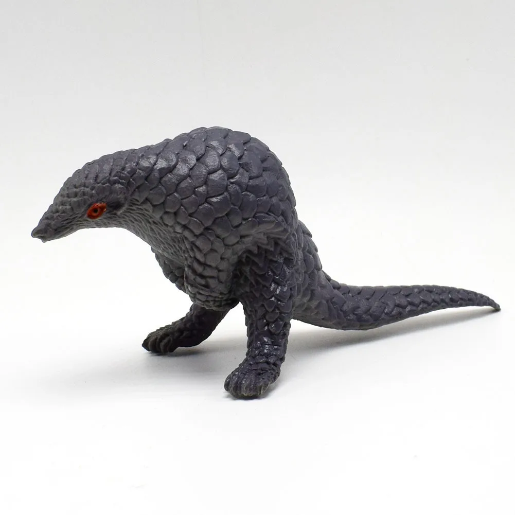 

6PCS/LOT Pvc Figure Rare Wild Animal Model Platypus Arctic Fox Pangolin Anteater Badger Bobcats Toy