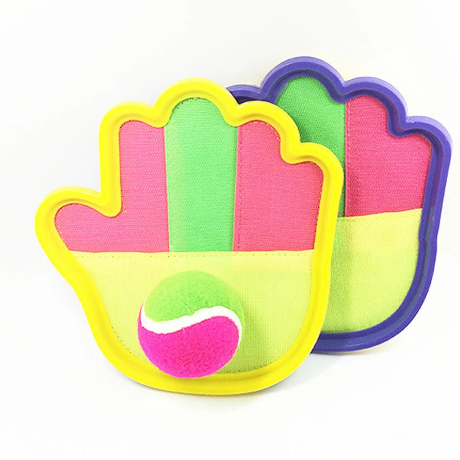 Уличный флуоресцентный мяч для детей двойная игра спортивная семейный родитель