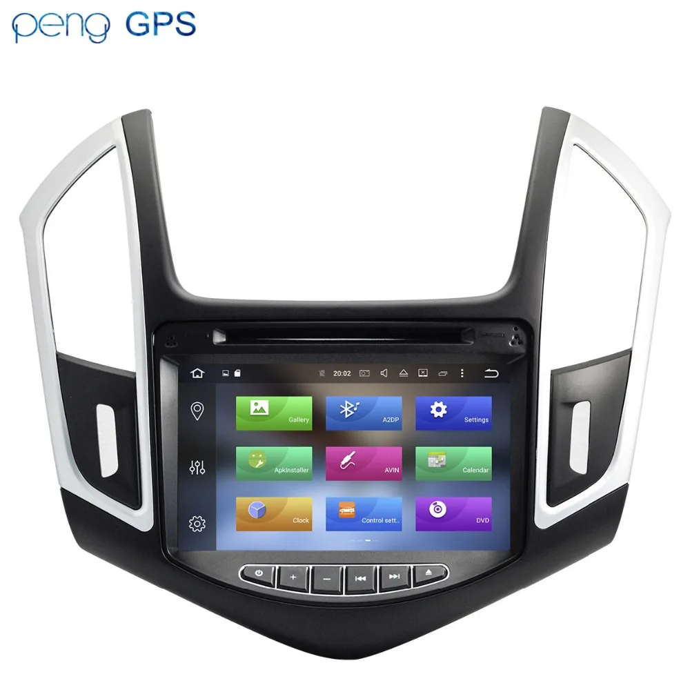 Автомобильный стерео Android 8 1 gps мультимедийный плейерор для Chevrolet Chevy Cruze 2012 2015