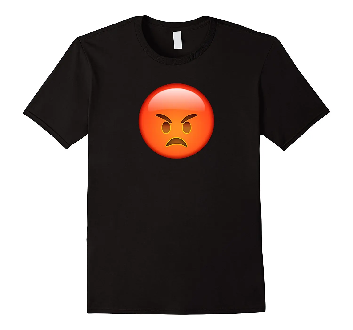 Прохладный Графический Дизайн очень зол emoji Уход за кожей лица смешные футболки |