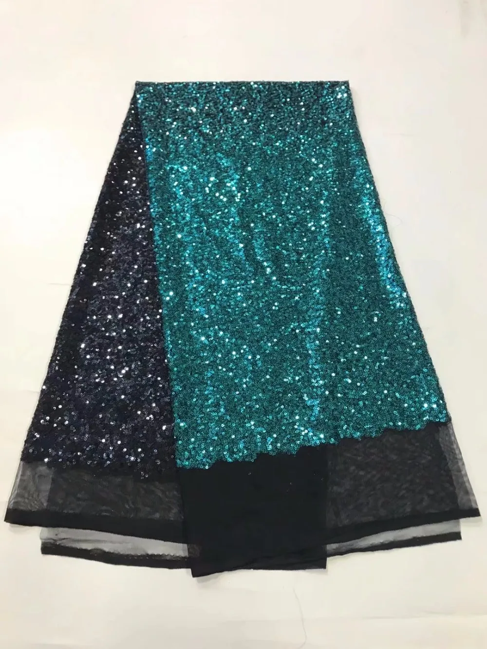 Кружевная ткань с блестками 3 D Высококачественная африканская кружевная 2017