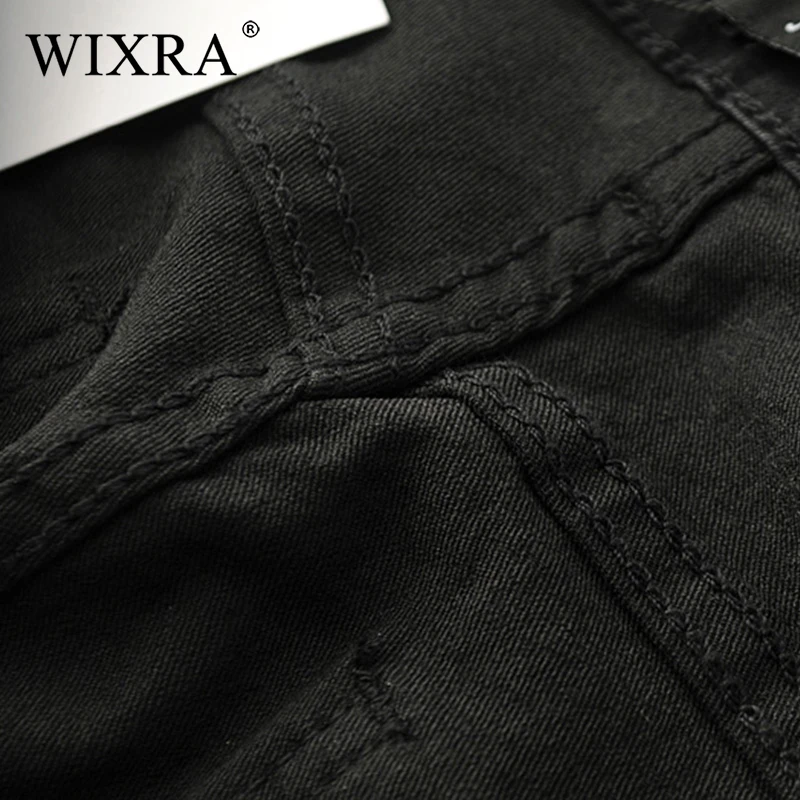 WIXRA базовые джинсы для женщин мягкие брюки тонкие джинсы женские Стретч прямые модные джинсы с высокой талией эластичные обычные джинсовые штаны